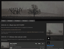 Tablet Screenshot of apathy.artnoir-productions.com